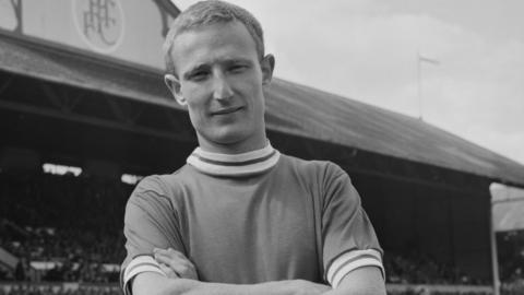 Mike Hellawell won two caps for England against France and Northern Ireland in 1962