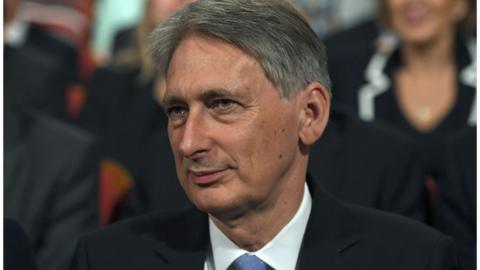 The Chancellor Philip Hammond