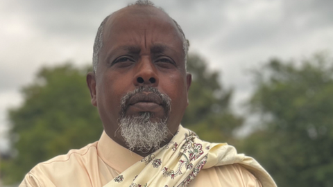 Abdihakin Asir from the Bristol Somali Community Association