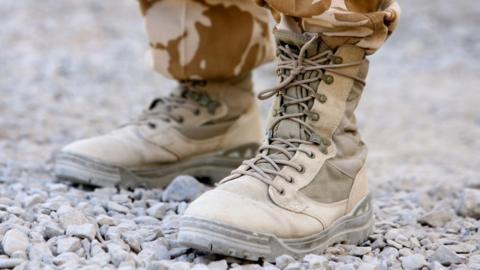 Soldier's boots