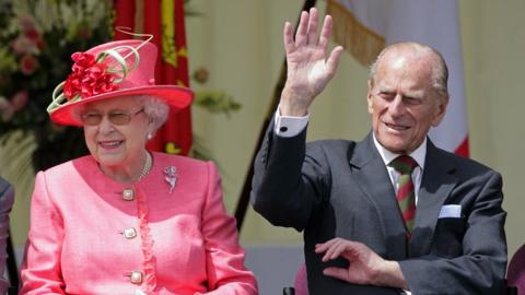 The Duke of Edinburgh visiting RAF Cosford