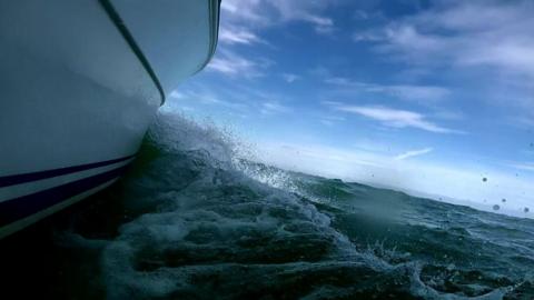 Calais channel crossing journey