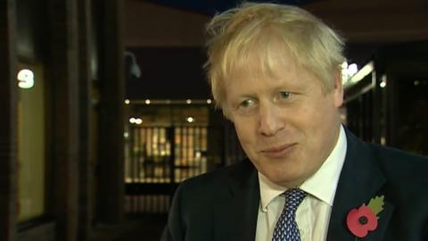 Boris Johnson denied his general election campaign had been thrown off course by a rape trial row
