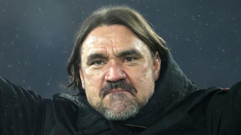 Leeds United football manager Daniel Farke