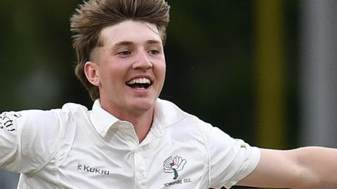 George Hill had only taken 12 first-class wickets this season - but he triggered a Lancashire collapse by then taking 6-26