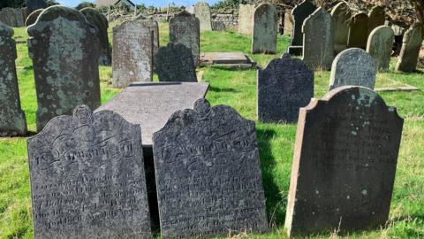 Grave stones