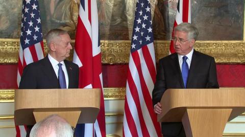 James Mattis and Michael Fallon