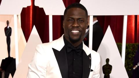 Kevin Hart at the 2015 Oscars