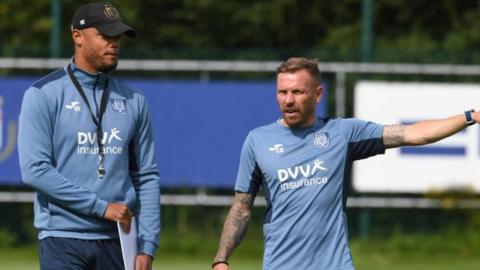 Craig Bellamy heads the list of five backroom employees who have followed Vincent Kompany from Belgium to Burnley