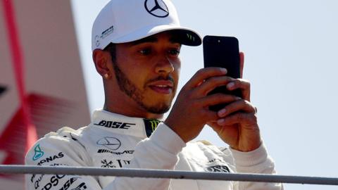 Mercedes F1 driver Lewis Hamilton