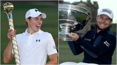 Matthew Fitzpatrick and Tyrrell Hatton