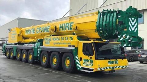 Whyte Crane Hire Vehicle