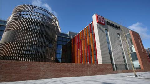 Cardiff University's Cubric building