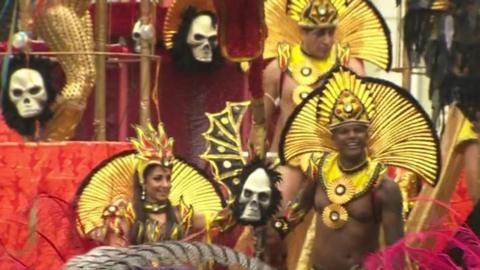 A float at Notting Hill Carnival