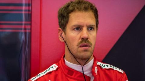 Ferrari's Sebastian Vettel