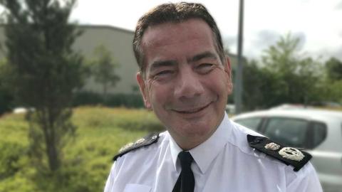 Northamptonshire chief constable Nick Adderley