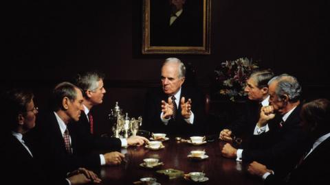 Old fashioned board room