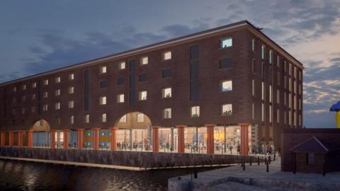 Concept art for reimagined Tate Liverpool