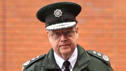 Former PSNI chief constable Simon Byrne