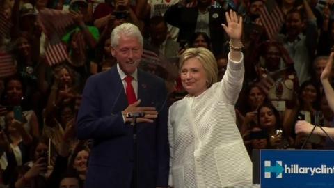 Bill and Hillary Clinton