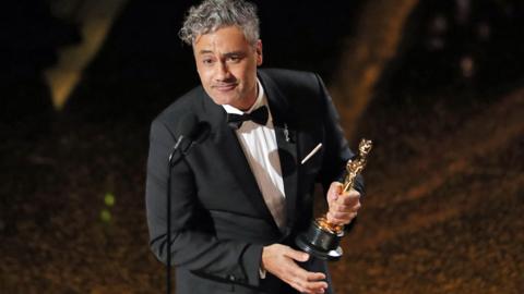 Taika Waititi at the Oscars