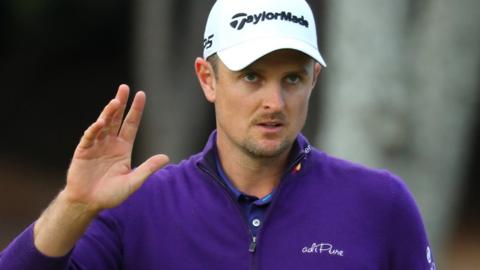 England golf player Justin Rose