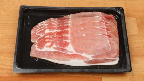 A pack of back bacon