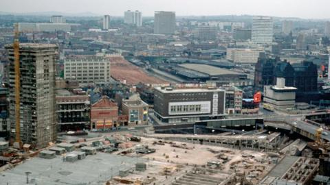 Birmingham New Street in 1966