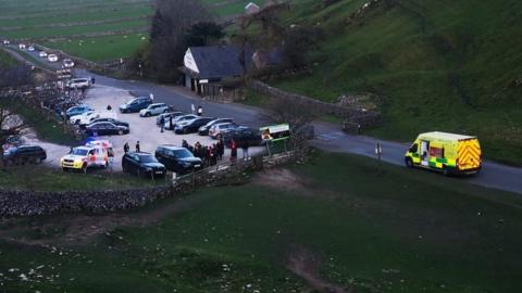 Ambulance at Speedwell Cavern