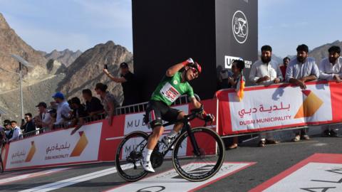 Caleb Ewan stage 2 UAE Tour