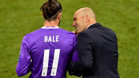 Bale and Zidane