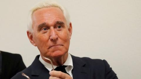 Roger Stone pictured in December 2018.