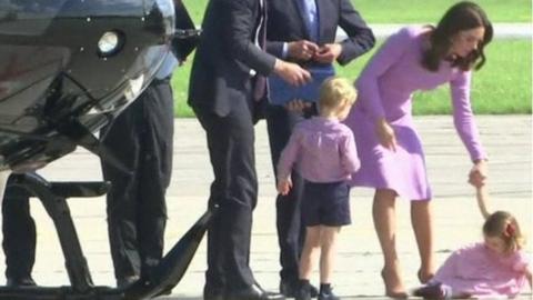 Princess Charlotte threw herself on the ground