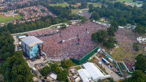 Ed Sheeran in Chantry Park