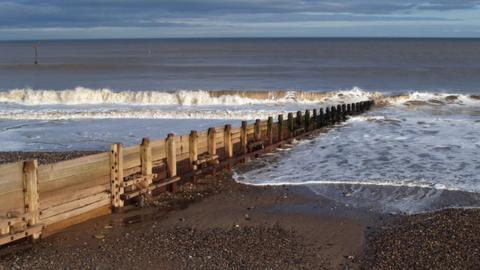 Hornsea beach, East Yorkshire