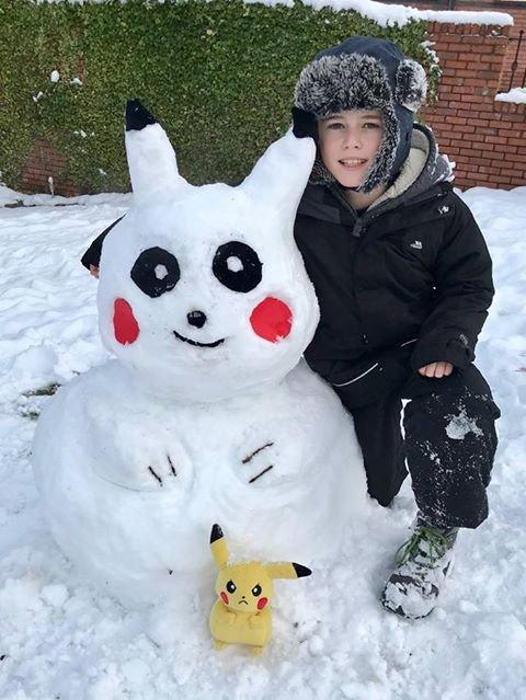 A "Snowkemon" - built in Hillsborough, County Down, by Sam McCausland