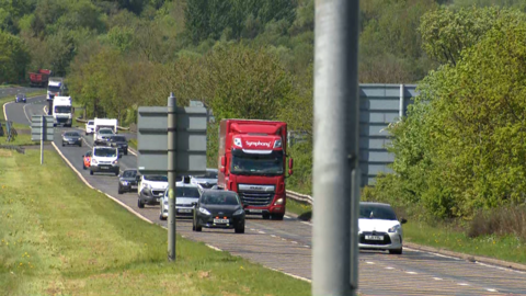 A82 at Dumbarton