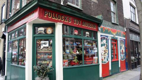 Pollock's Toy Museum in Fitzrovia, London