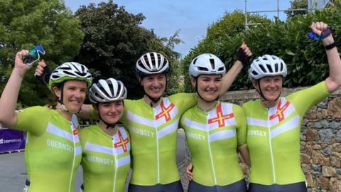 Guernsey women's cycling team