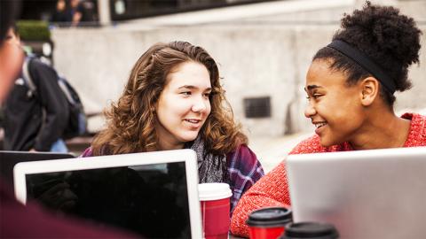 Two students