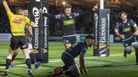 Ali Price's second-half try helped Glasgow to victory against Edinburgh