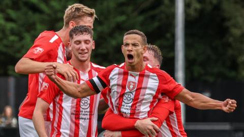 Bracknell players celebrate