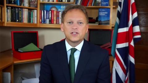 Transport secretary Grant Shapps