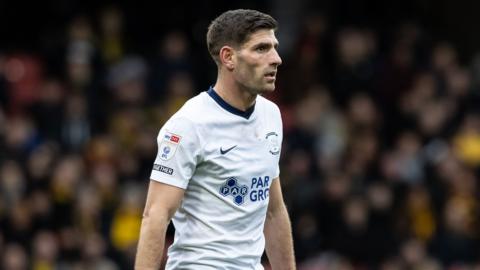 Preston North End striker Ched Evans