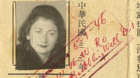 Pauline Markstein's foreigner's resident certificate