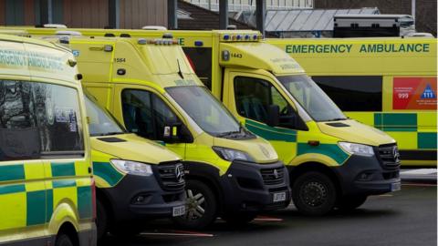 Secamb ambulances