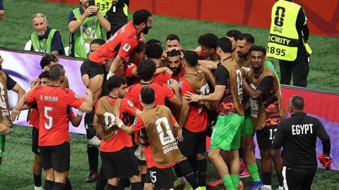 Mohamed Salah scores for Egypt