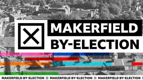 A graphic for the Makerfield By-Election