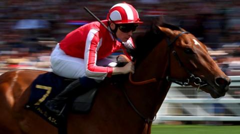 Callum Shepherd rides George Scott-trained Isle Of Jura to victory at the 2024 Royal Ascot meeting