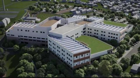 Plans for Jersey's new hospital 